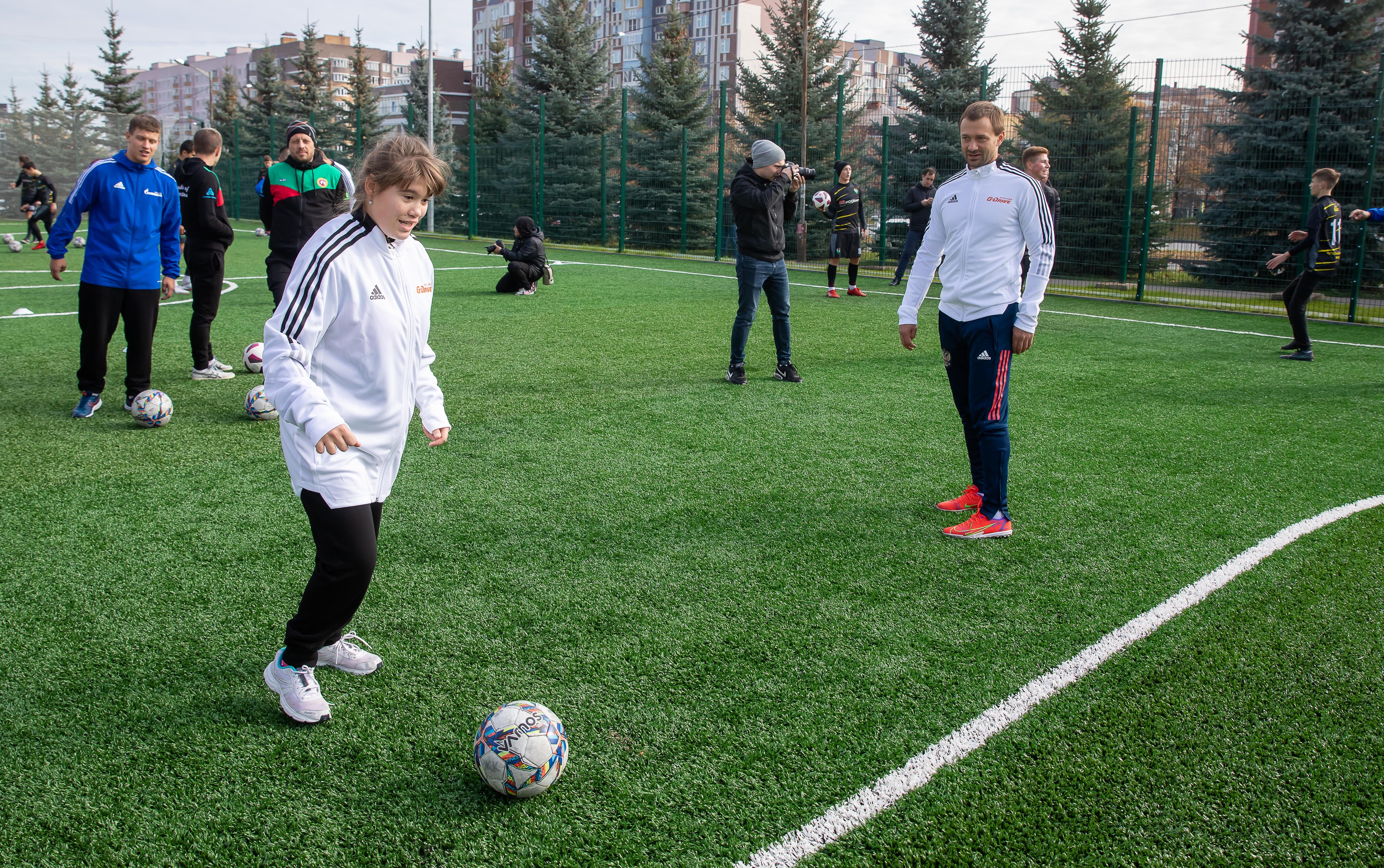 В Казани состоялся инклюзивный матч с участием атлетов Специальной Олимпиады