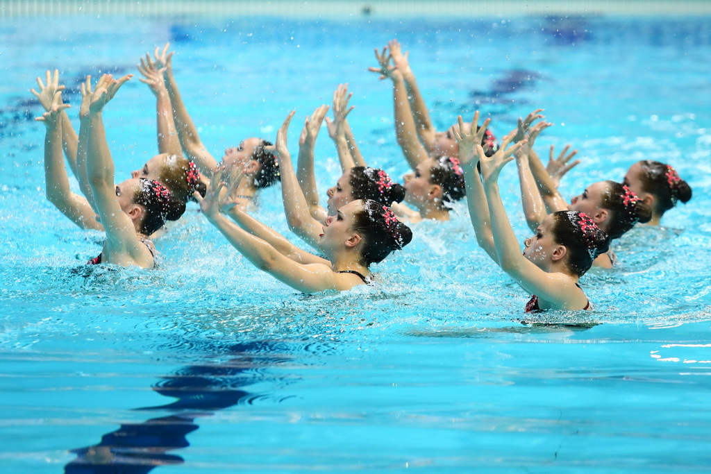 Казань принимает Чемпионат России по синхронному плаванию