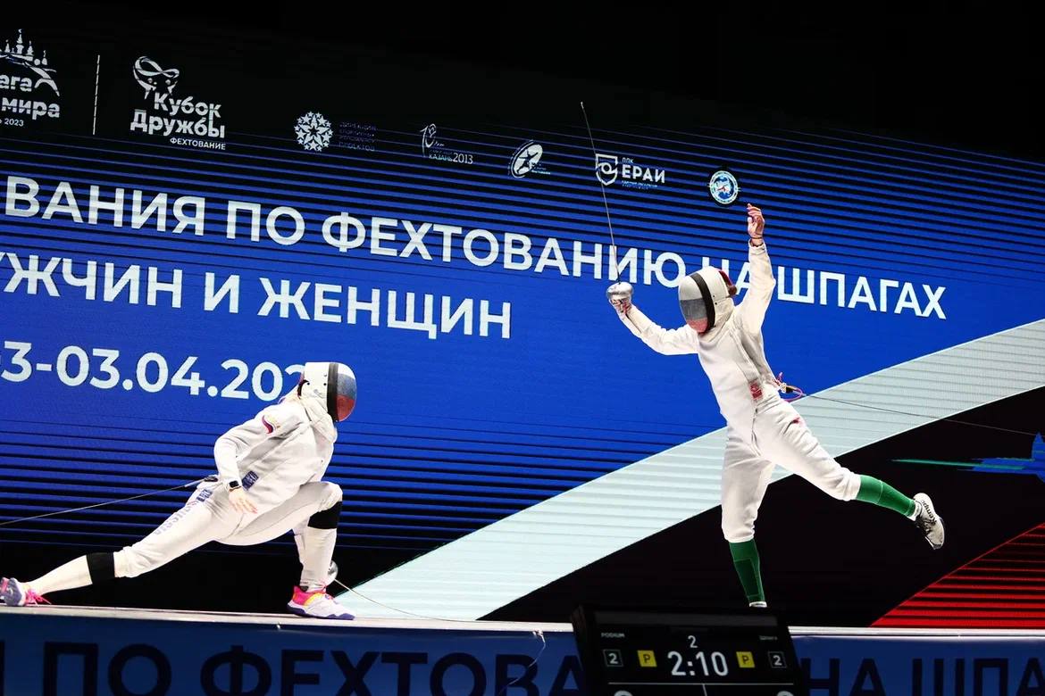 В Казани стартовали международные соревнования по фехтованию на шпагах «Кубок Дружбы»