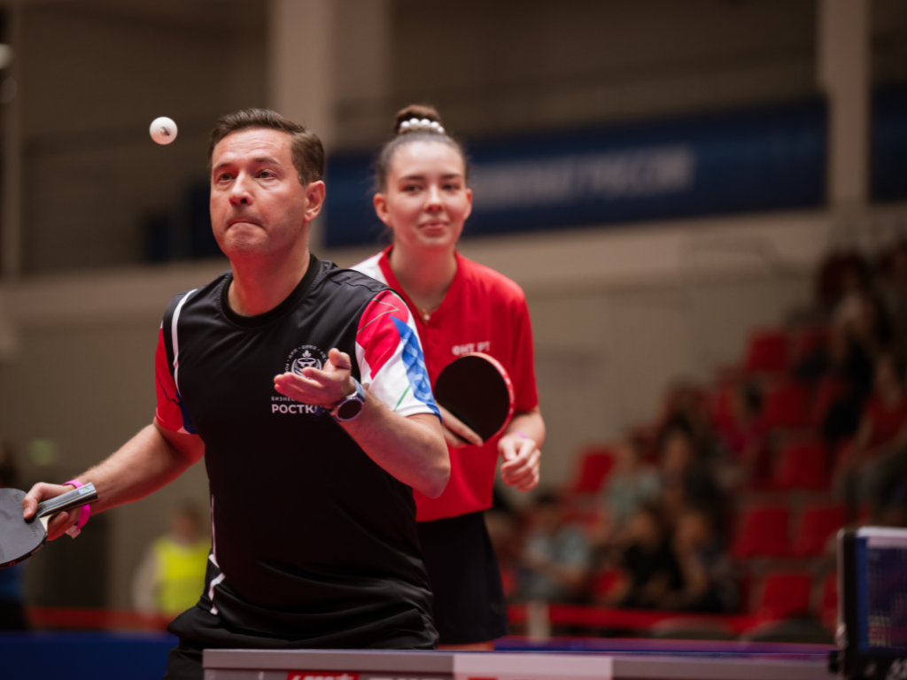 Настольный теннис объединил юных спортсменов и деловое сообщество в Казани