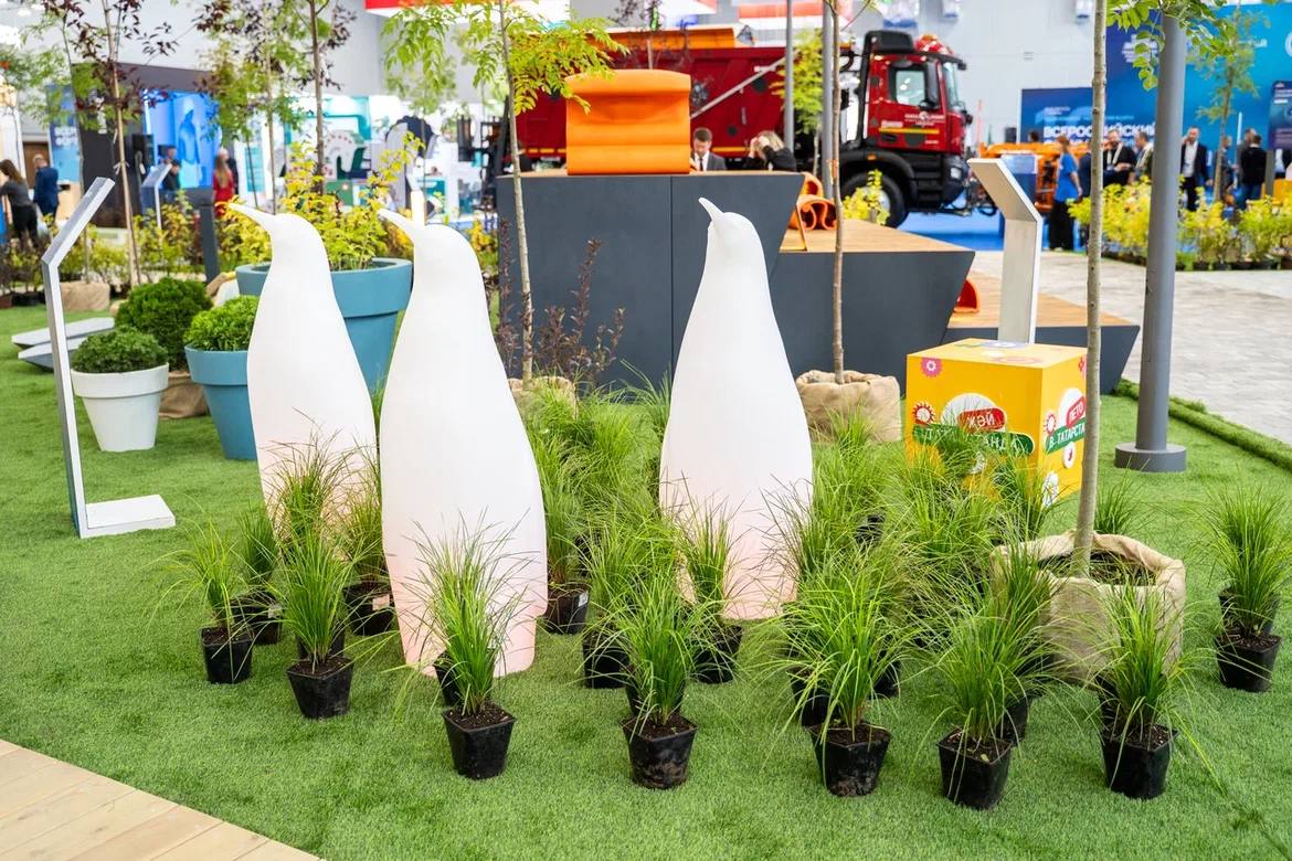 В Казани на форуме малых городов построили город-сад